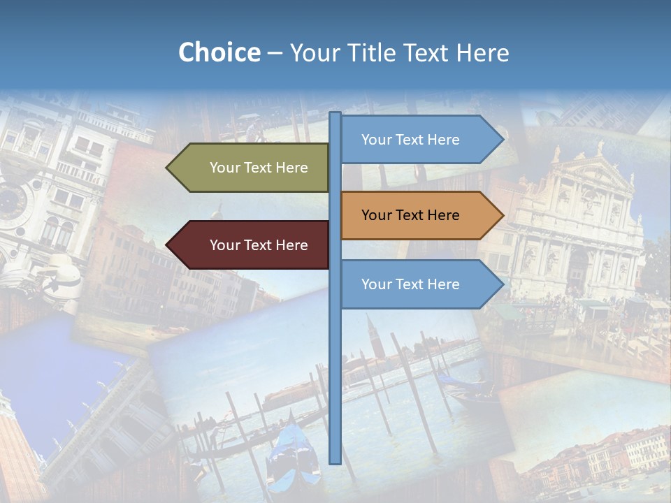 Tela San Marco Ducale PowerPoint Template