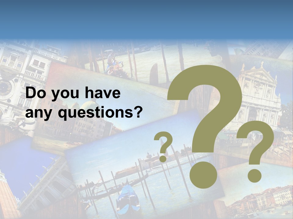 Tela San Marco Ducale PowerPoint Template