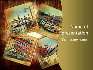 San Marco Chiesa Retro PowerPoint Template