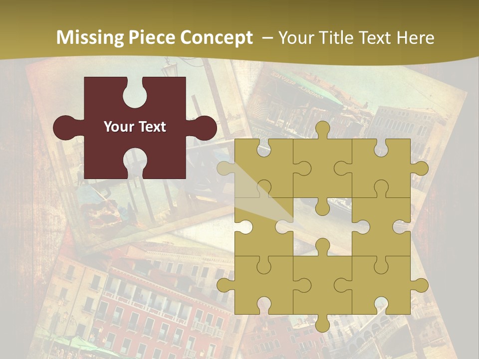 San Marco Chiesa Retro PowerPoint Template