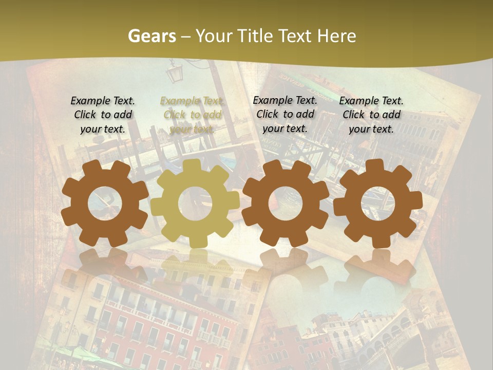 San Marco Chiesa Retro PowerPoint Template