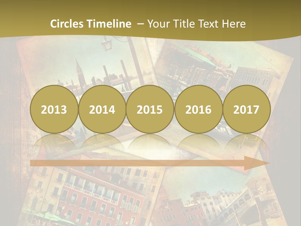 San Marco Chiesa Retro PowerPoint Template