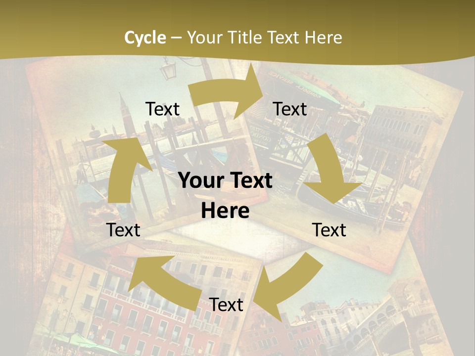 San Marco Chiesa Retro PowerPoint Template