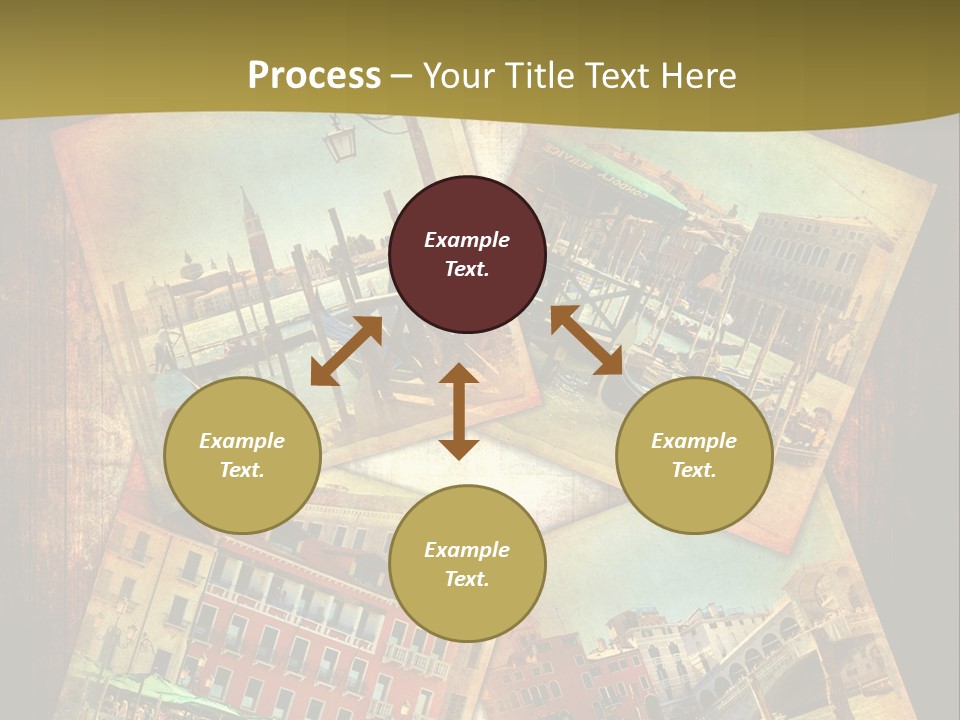 San Marco Chiesa Retro PowerPoint Template