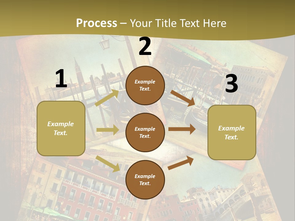 San Marco Chiesa Retro PowerPoint Template