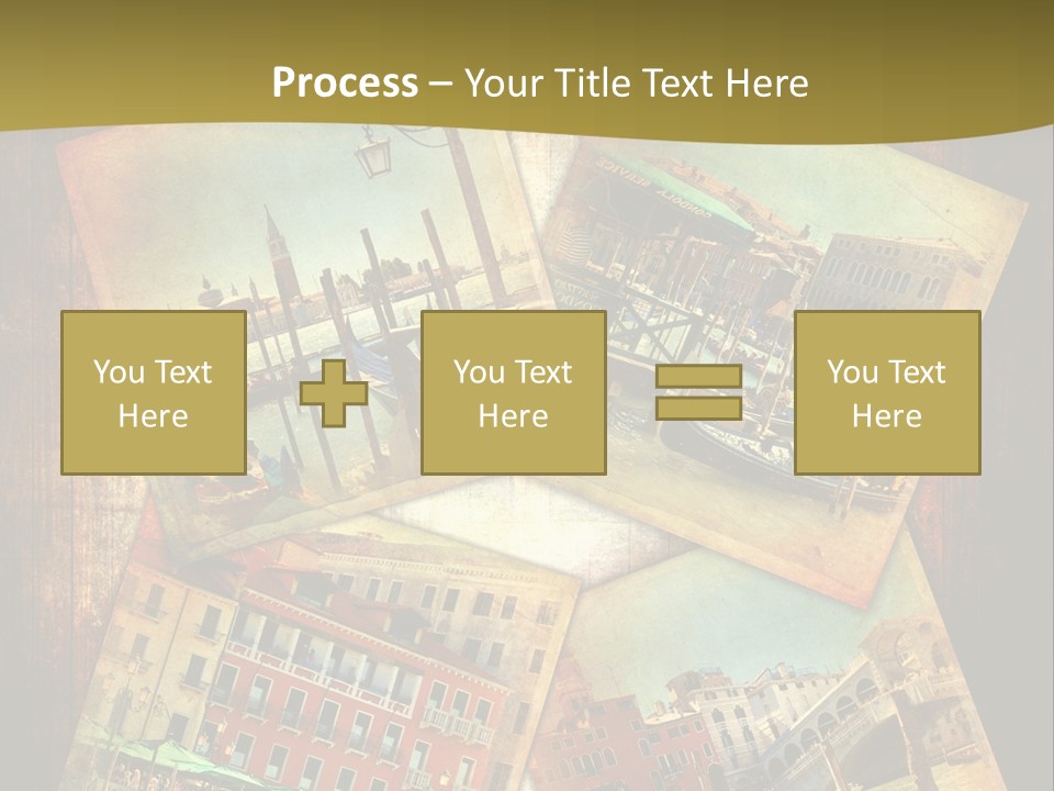 San Marco Chiesa Retro PowerPoint Template