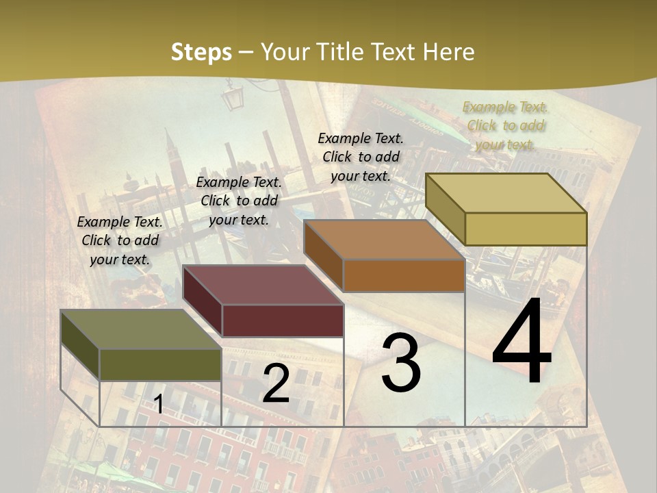 San Marco Chiesa Retro PowerPoint Template