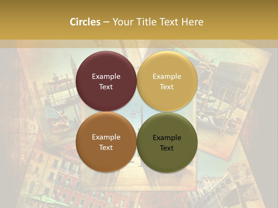 Chiesa Texture Isola PowerPoint Template