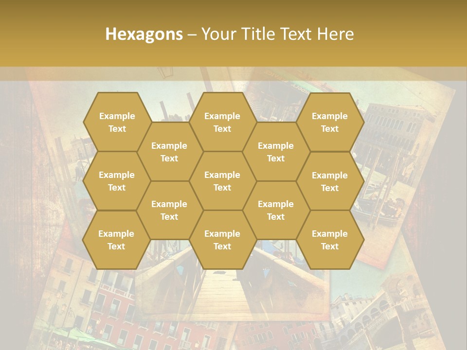 Chiesa Texture Isola PowerPoint Template