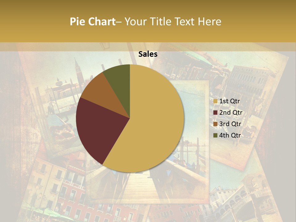 Chiesa Texture Isola PowerPoint Template