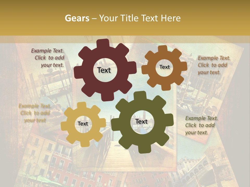 Chiesa Texture Isola PowerPoint Template