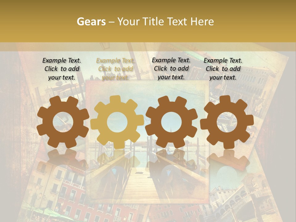 Chiesa Texture Isola PowerPoint Template