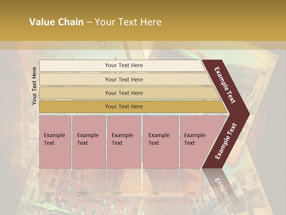 Chiesa Texture Isola PowerPoint Template