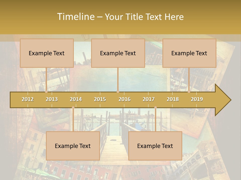 Chiesa Texture Isola PowerPoint Template