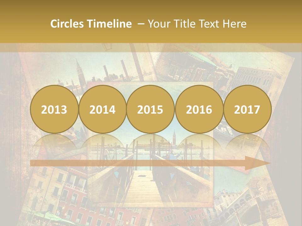 Chiesa Texture Isola PowerPoint Template