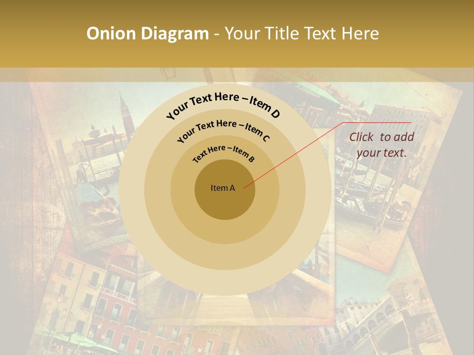 Chiesa Texture Isola PowerPoint Template