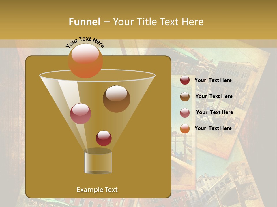 Chiesa Texture Isola PowerPoint Template