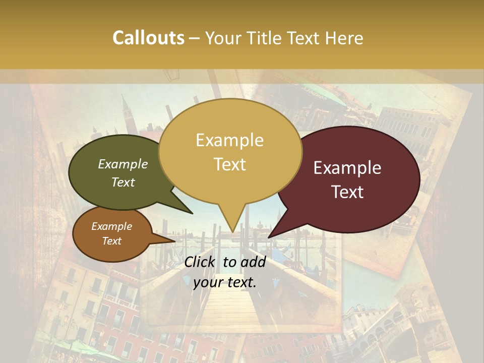 Chiesa Texture Isola PowerPoint Template