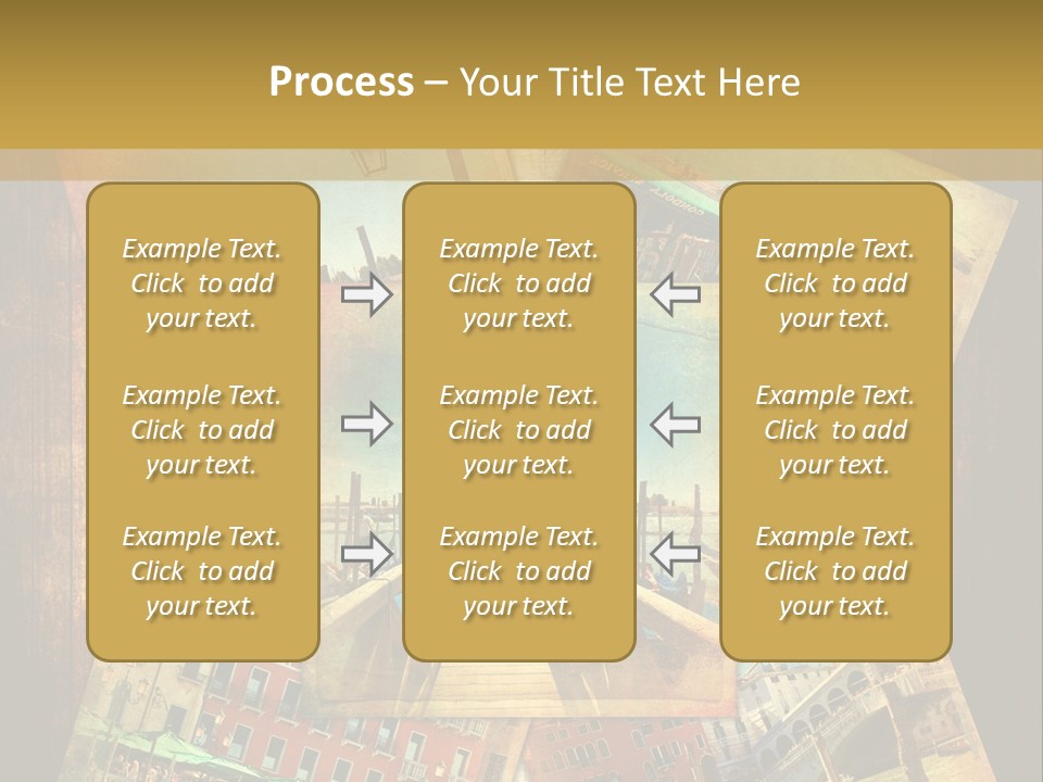 Chiesa Texture Isola PowerPoint Template