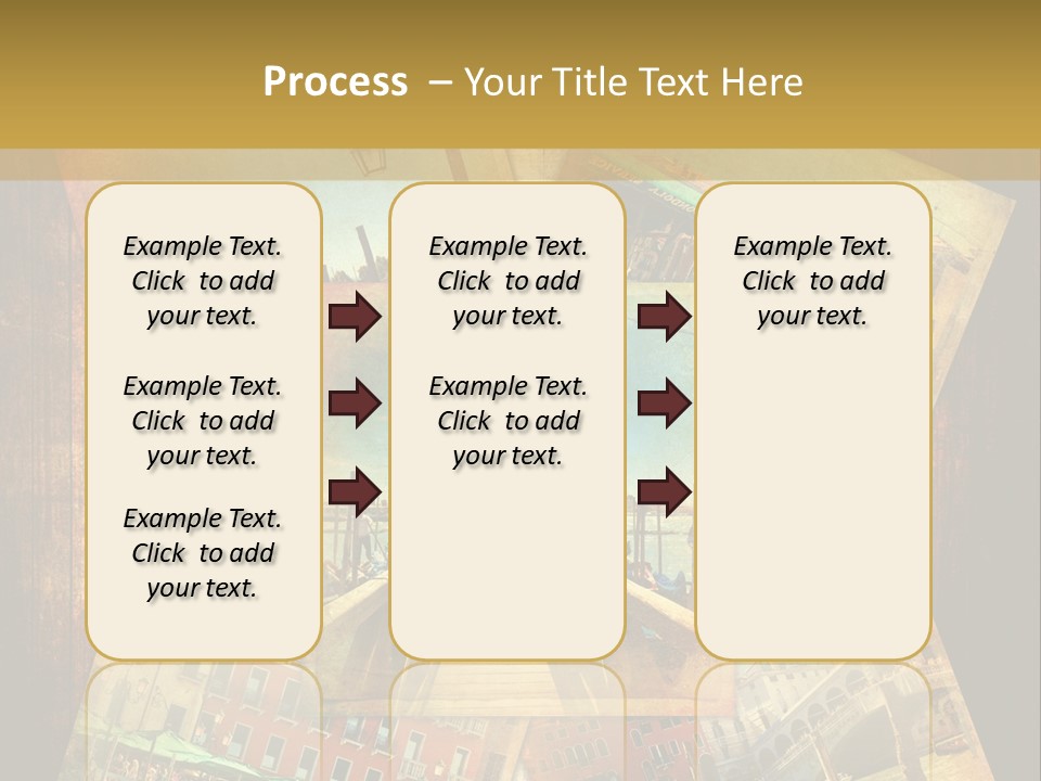 Chiesa Texture Isola PowerPoint Template