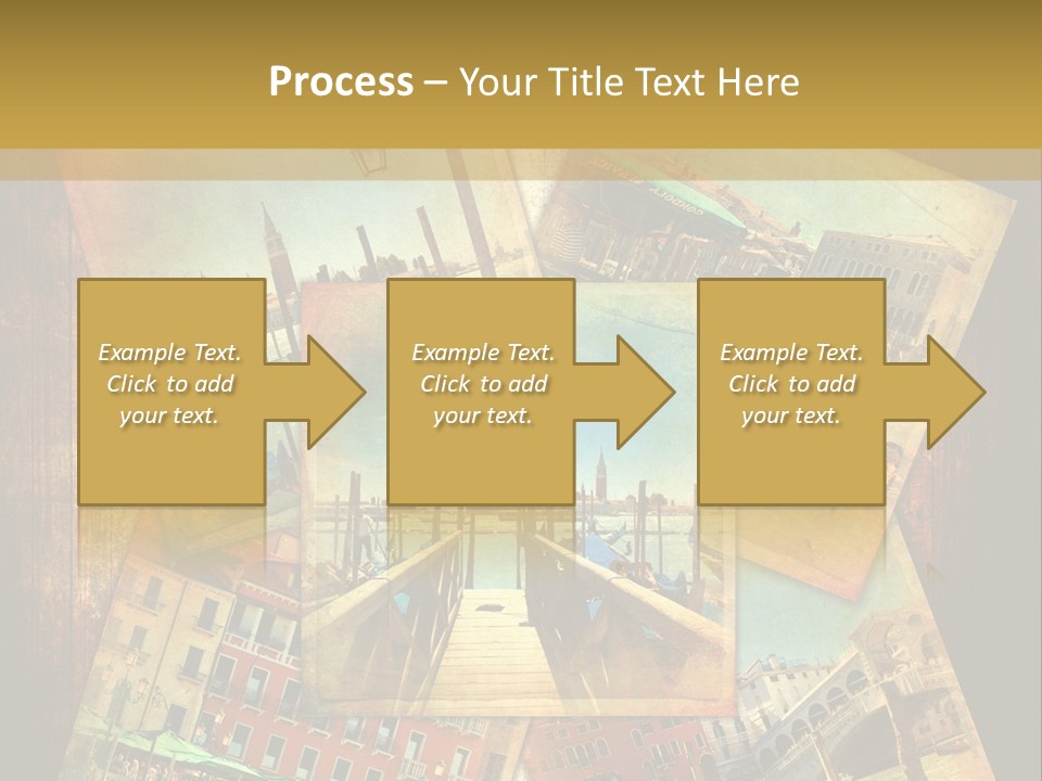 Chiesa Texture Isola PowerPoint Template