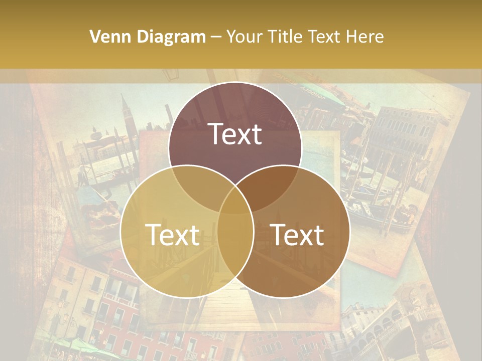 Chiesa Texture Isola PowerPoint Template