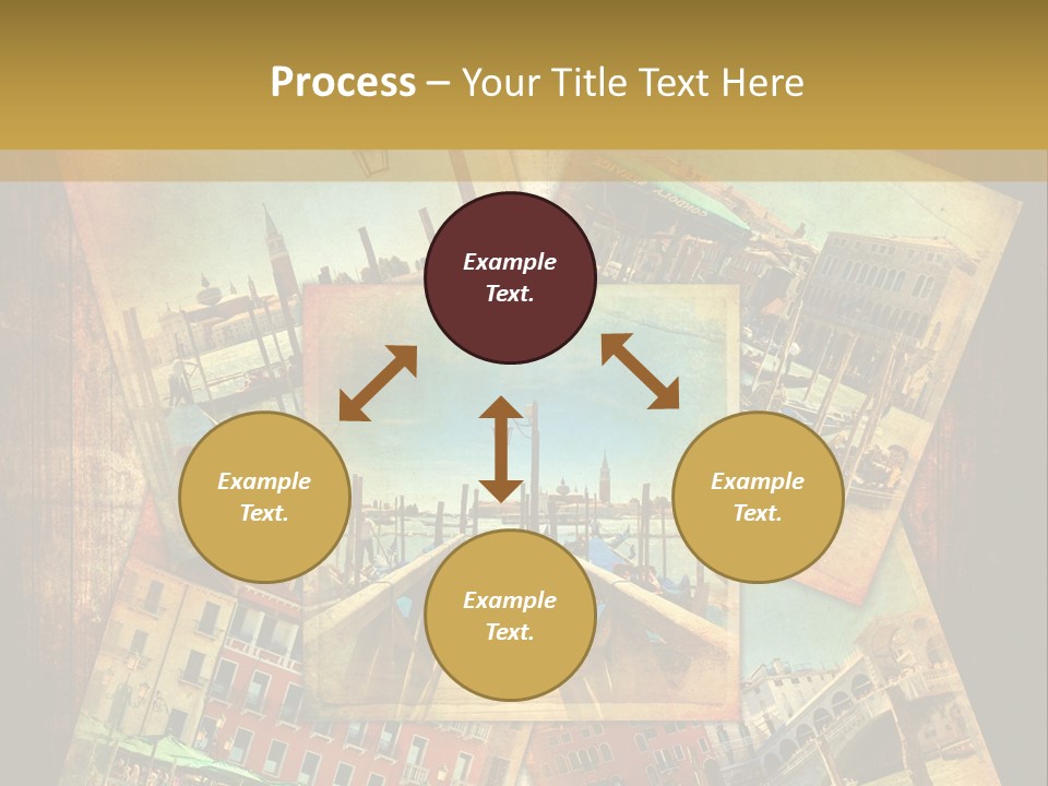 Chiesa Texture Isola PowerPoint Template