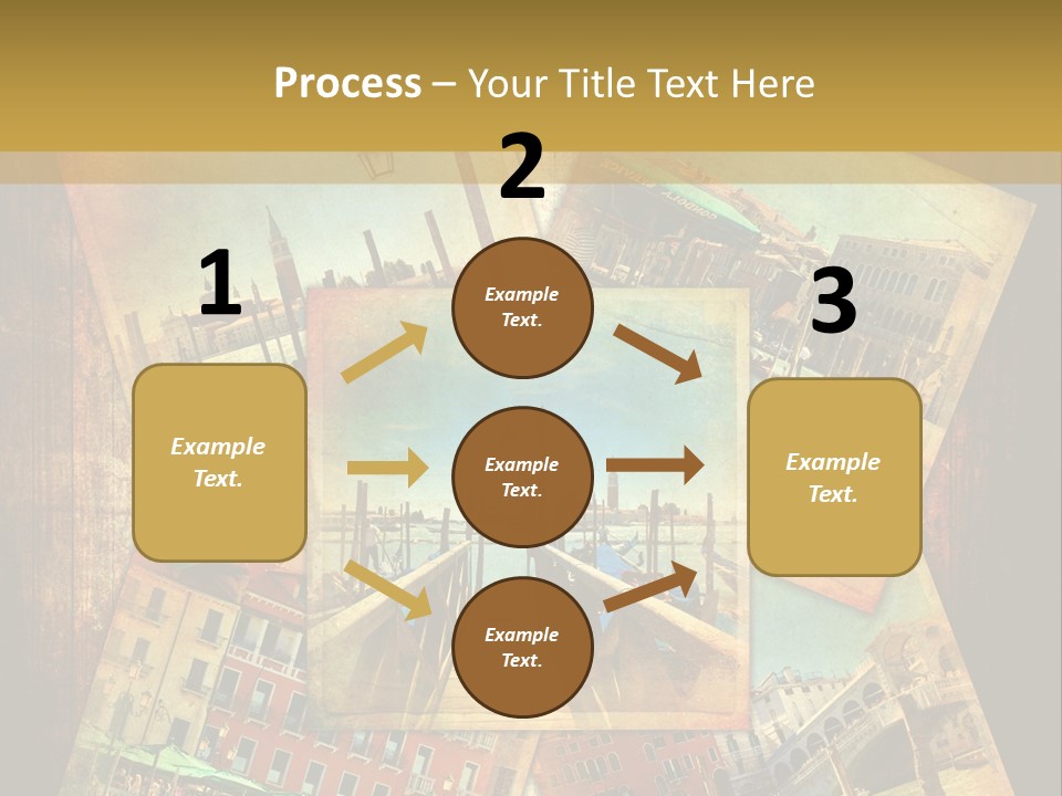 Chiesa Texture Isola PowerPoint Template