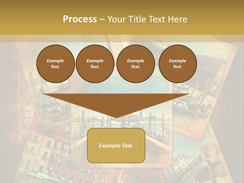 Chiesa Texture Isola PowerPoint Template