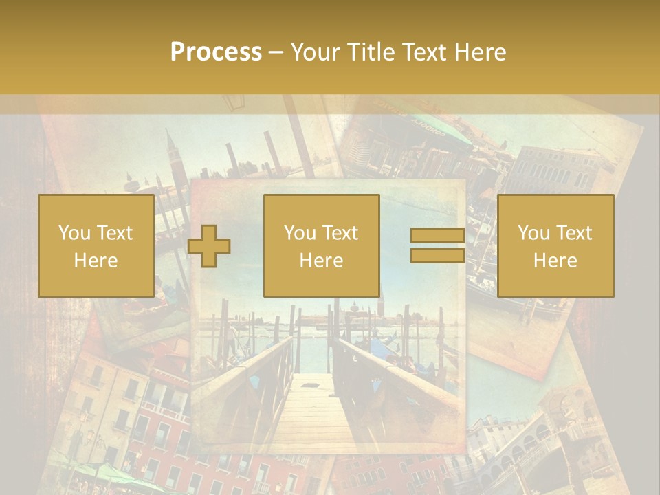 Chiesa Texture Isola PowerPoint Template