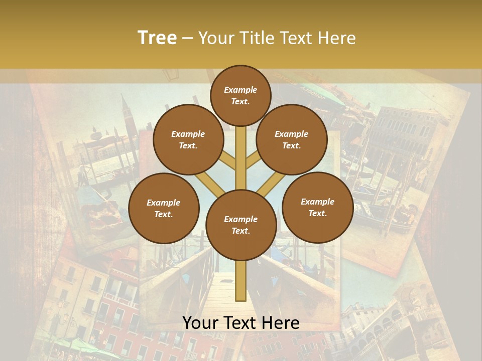 Chiesa Texture Isola PowerPoint Template