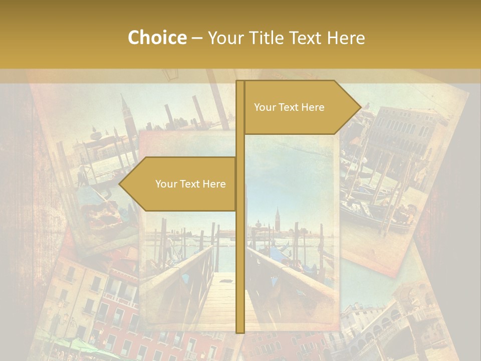 Chiesa Texture Isola PowerPoint Template