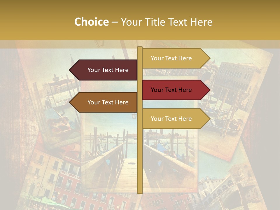 Chiesa Texture Isola PowerPoint Template