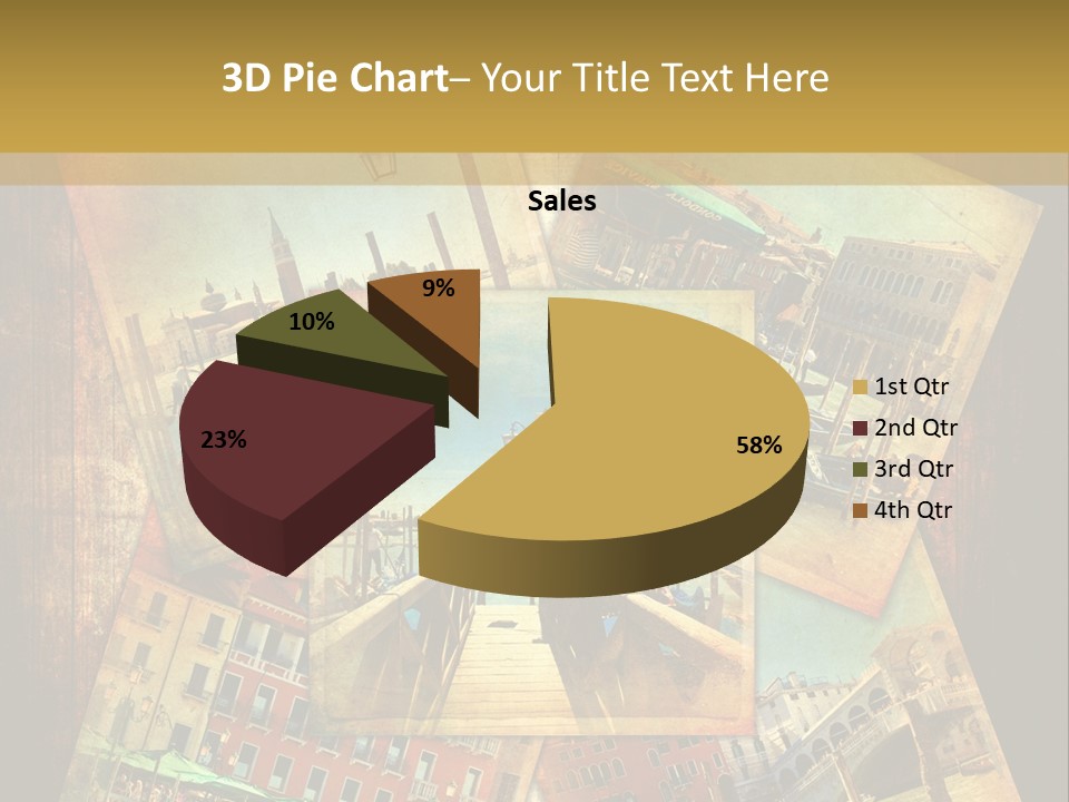 Chiesa Texture Isola PowerPoint Template