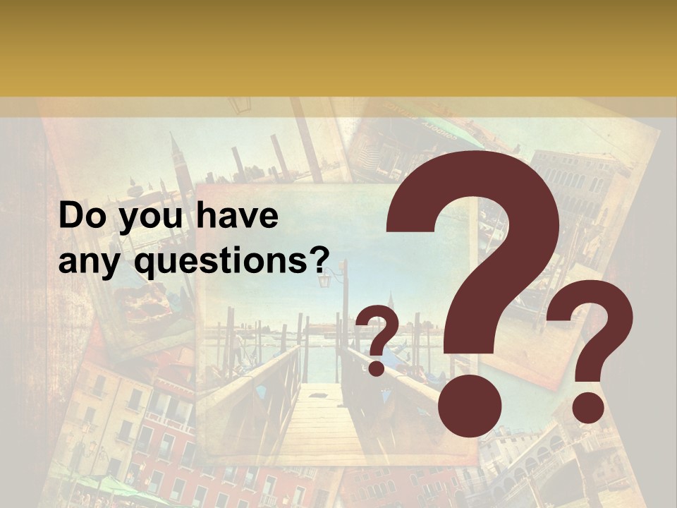 Chiesa Texture Isola PowerPoint Template