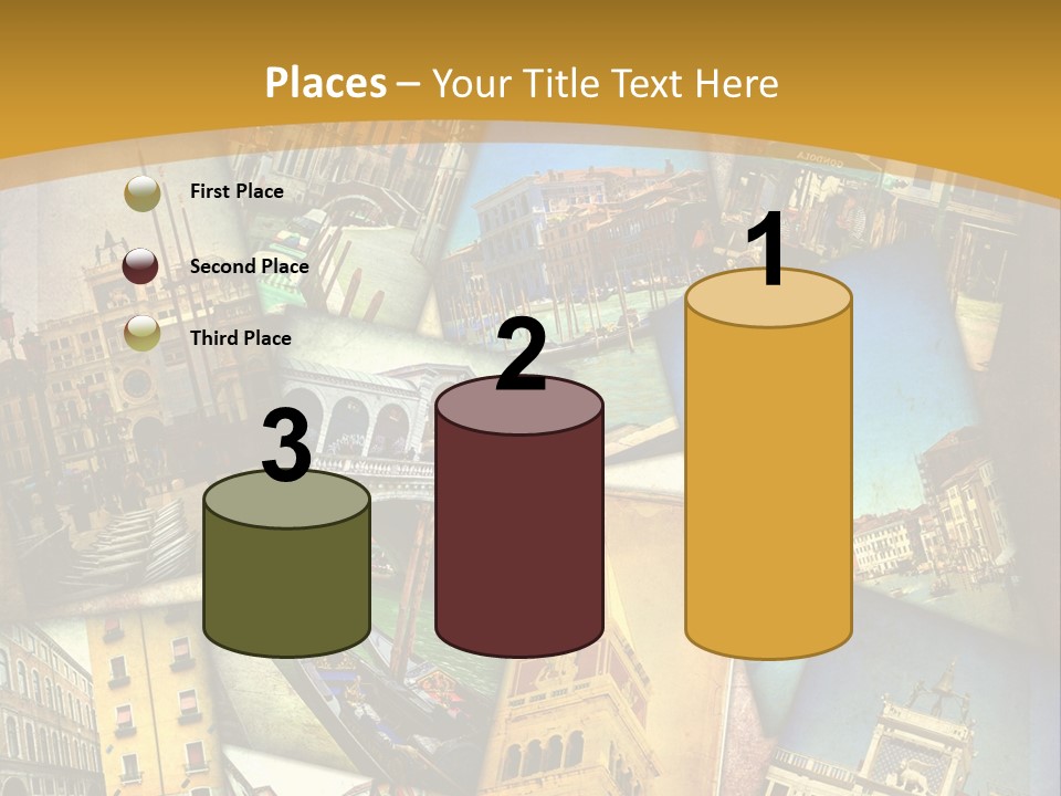 Banchina Grunge Venezia PowerPoint Template