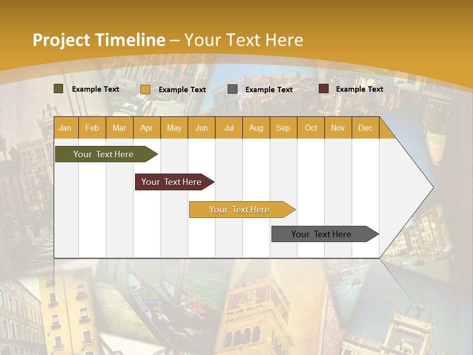 Banchina Grunge Venezia PowerPoint Template