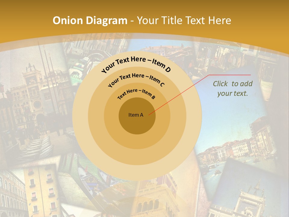 Banchina Grunge Venezia PowerPoint Template