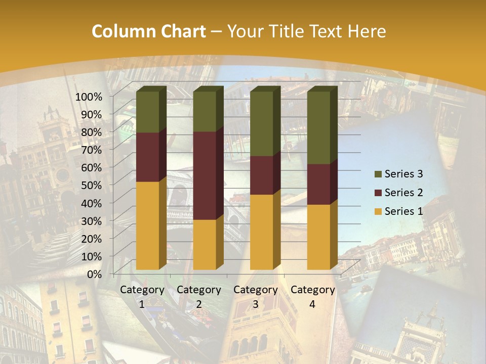 Banchina Grunge Venezia PowerPoint Template