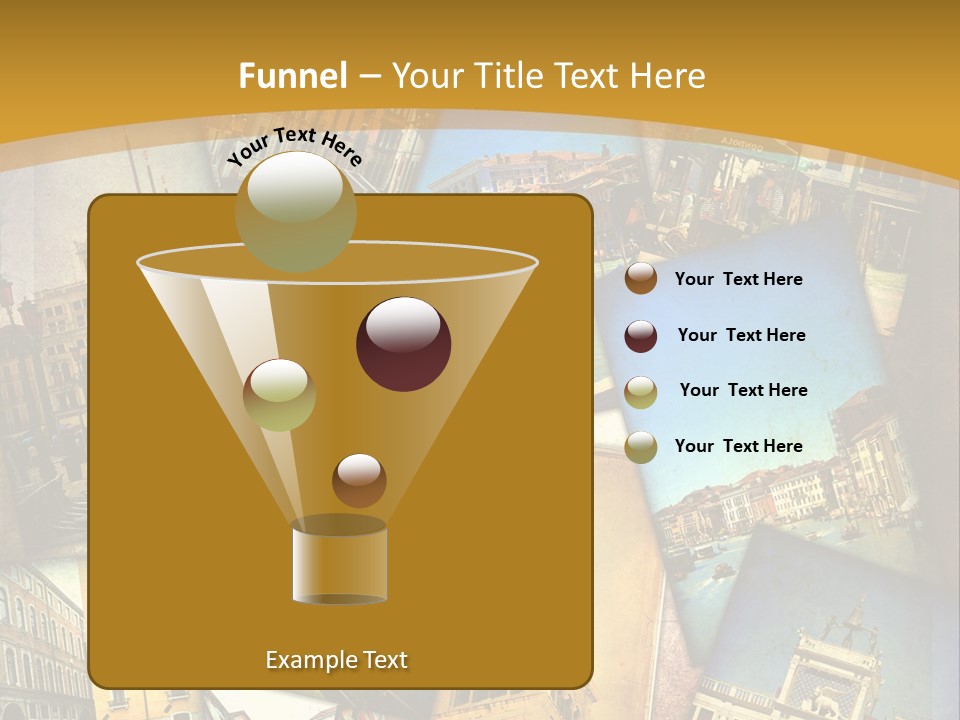Banchina Grunge Venezia PowerPoint Template