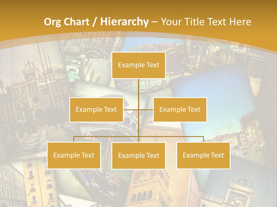Banchina Grunge Venezia PowerPoint Template