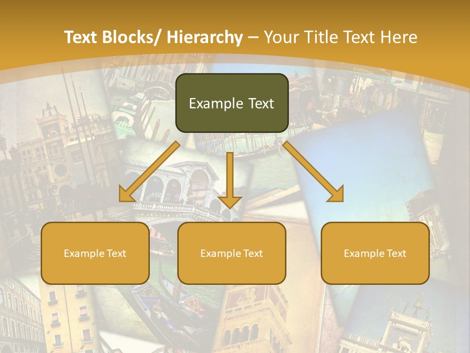 Banchina Grunge Venezia PowerPoint Template