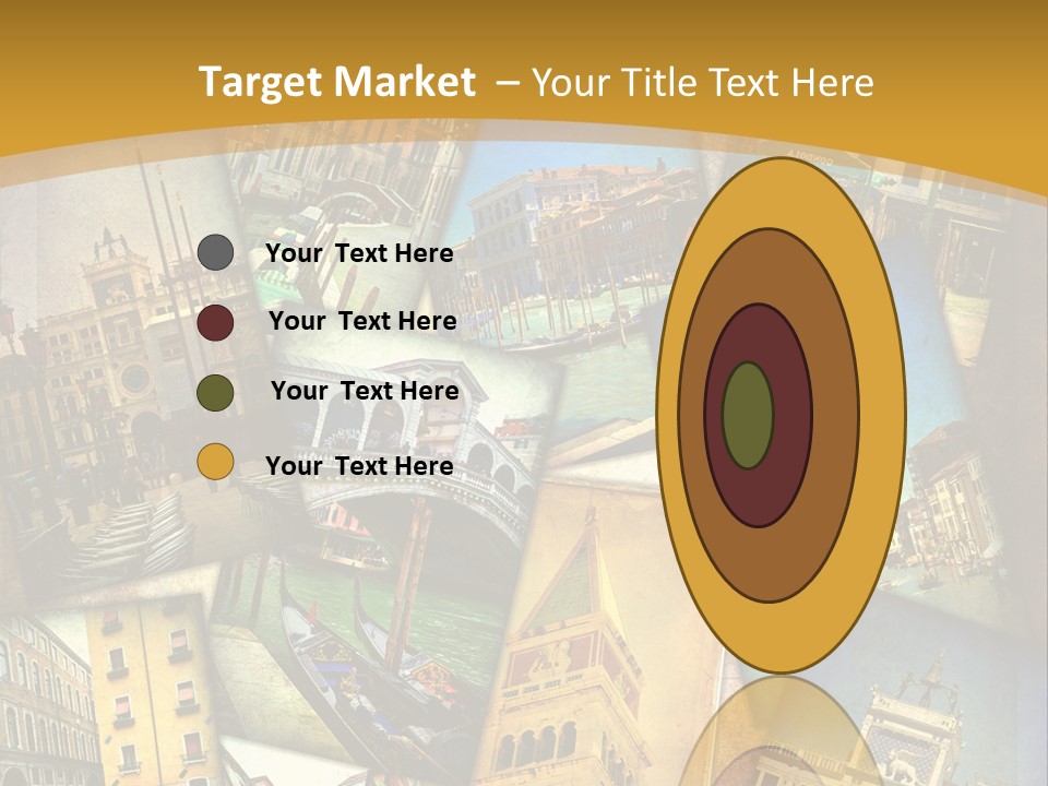 Banchina Grunge Venezia PowerPoint Template