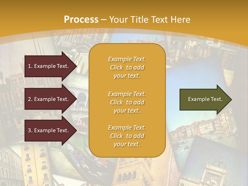 Banchina Grunge Venezia PowerPoint Template