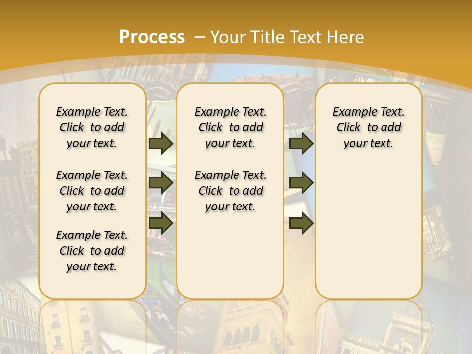 Banchina Grunge Venezia PowerPoint Template