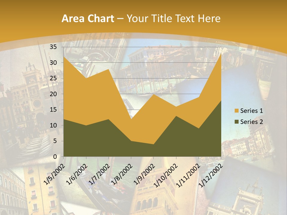 Banchina Grunge Venezia PowerPoint Template