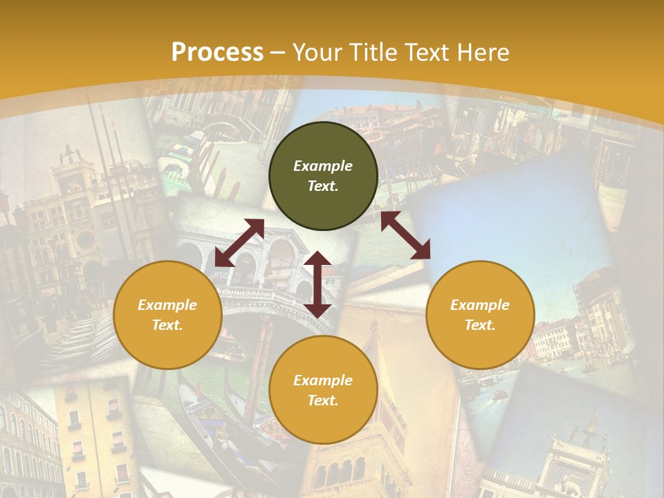 Banchina Grunge Venezia PowerPoint Template