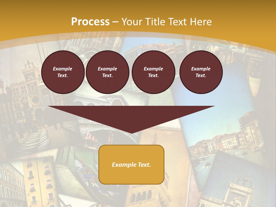 Banchina Grunge Venezia PowerPoint Template