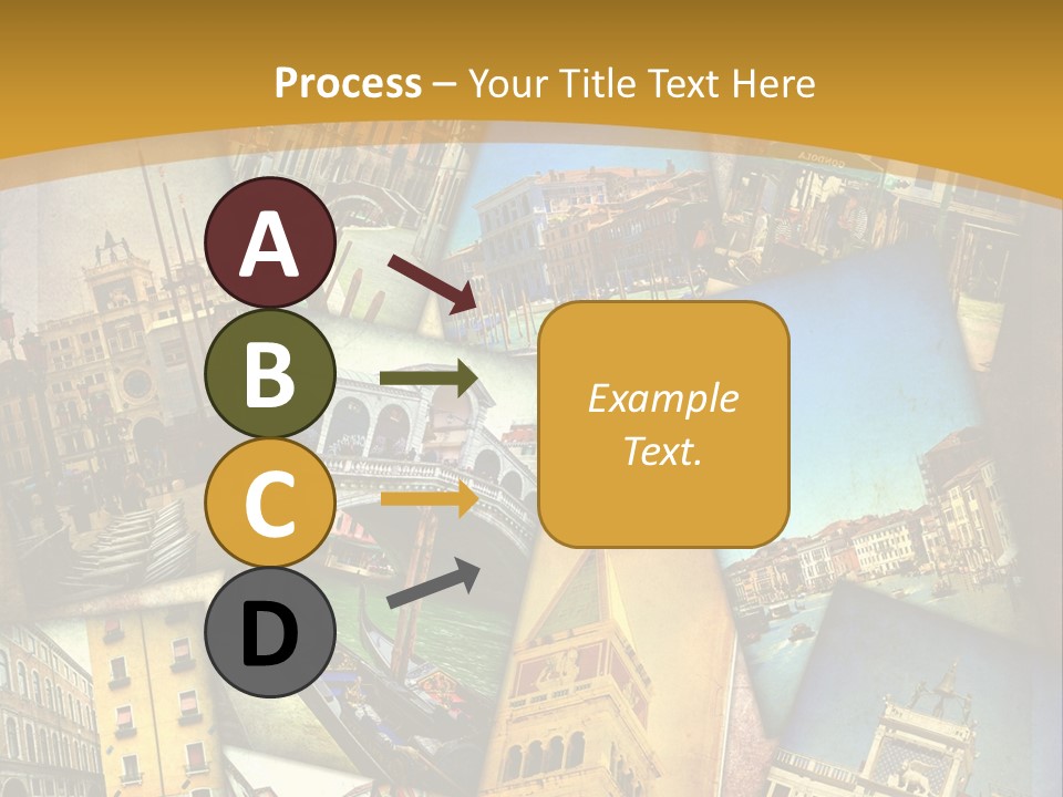 Banchina Grunge Venezia PowerPoint Template