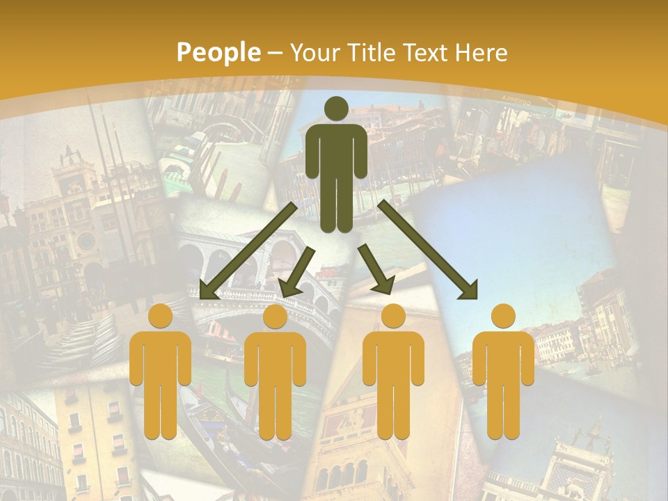 Banchina Grunge Venezia PowerPoint Template